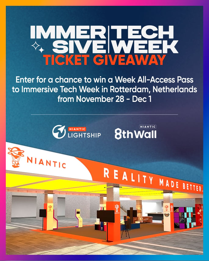Win Tickets to Immersive Tech Week in Rotterdam!